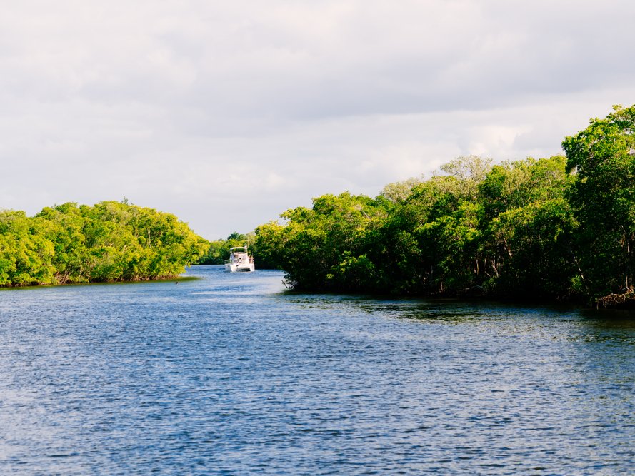 Peace River in Port Charlotte, Florida