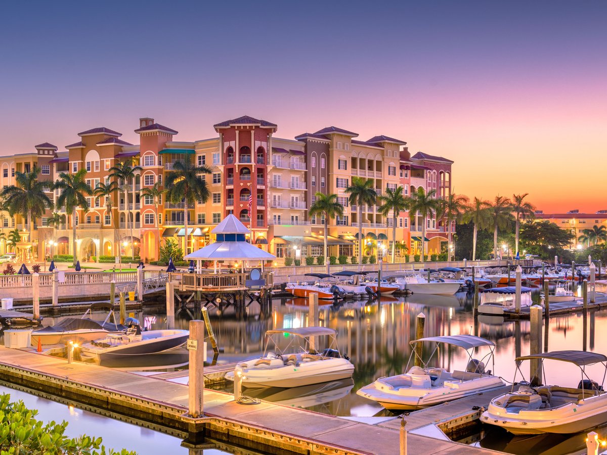 Marina in Naples, Florida